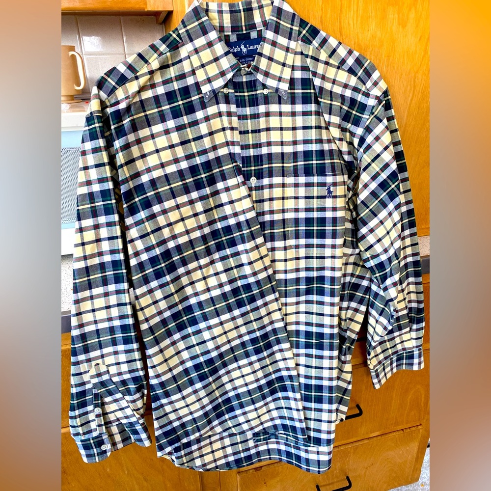 Ralph Lauren starched shirt medium